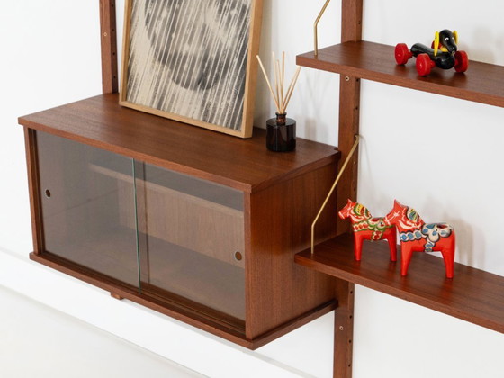 Teak Modular Shelving Unit, Danish Design, 1960s, Made in Denmark – Wood (photo 7 of 16)