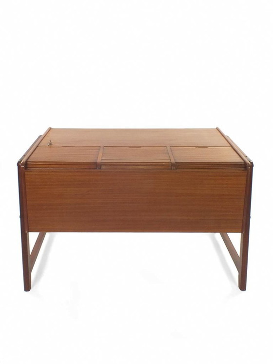 Image 1 of clausen en maerus bureau met 3 laden