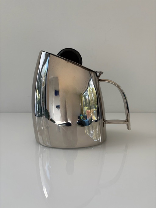 Caffettiera/teiera vintage disegnata da Hans Przyrembel – stile Bauhaus (+/- 1935)