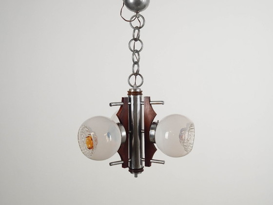 Image 1 of Pendant lamp, Murano glass, Italian design, 1970s, production: Italy