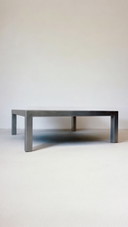 Edelstahl-Couchtisch aus rostfreiem Stahl