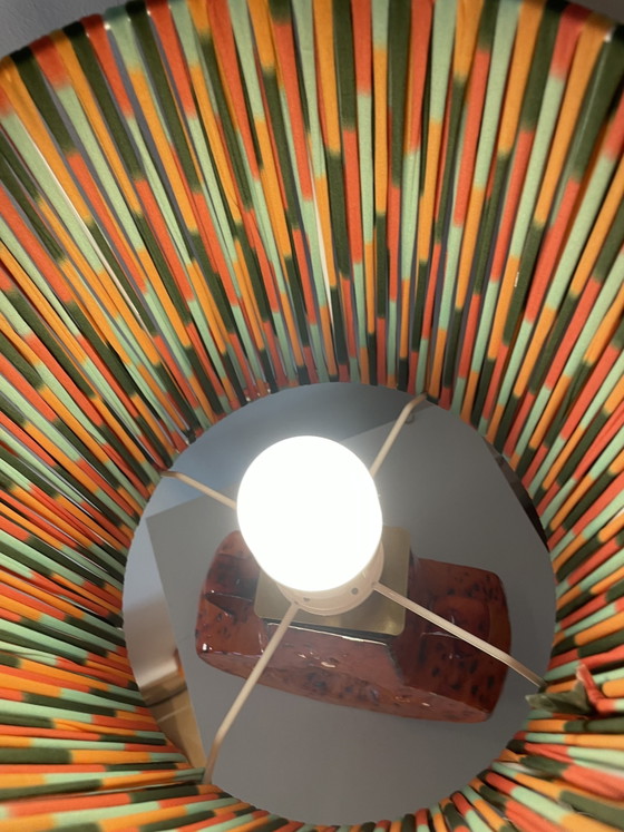 Image 1 of Lampada da tavolo Pop Art anni '70, riciclata dalla Germania Ovest, vaso