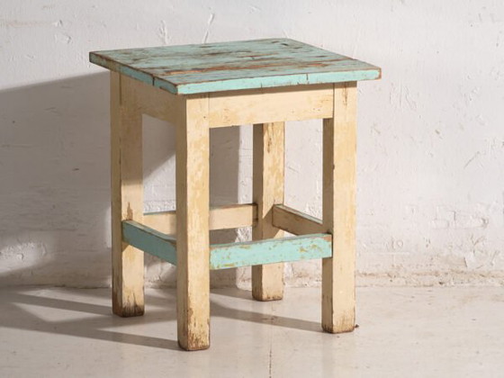 Antique bedside tables in pine wood – Central Europe, circa 1940 #4 – Nightstands, Rustic (photo 32 of 40)