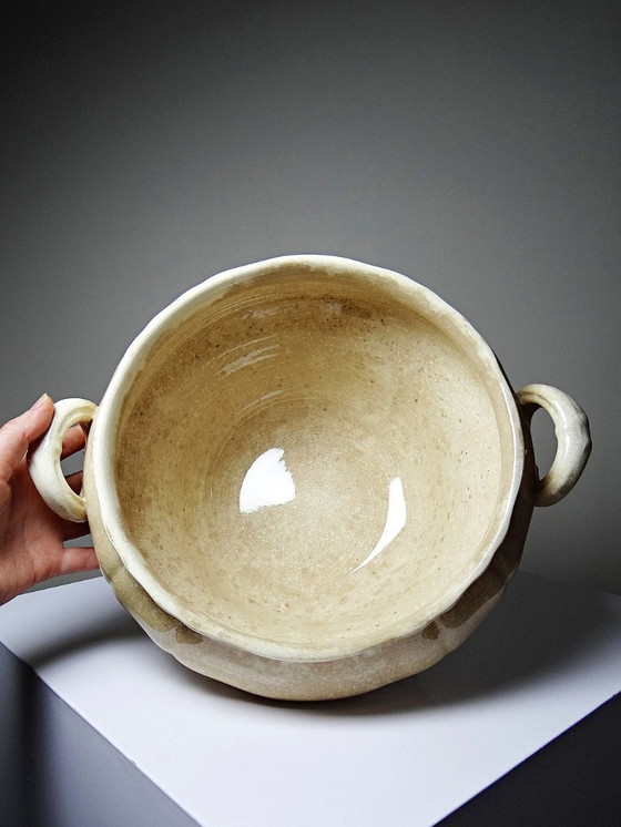 Image 1 of Gran sopera antigua Villeroy & Boch, 1890-1910, con una hermosa pátina por el uso.