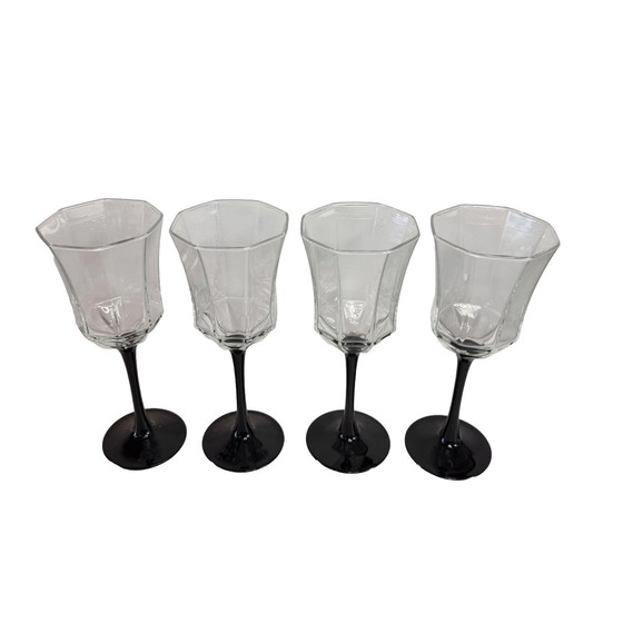 Image 1 of Vintage witte wijnglazen