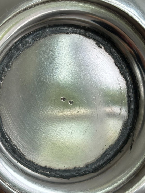 Image 1 of Ciotola in metallo argentato antico