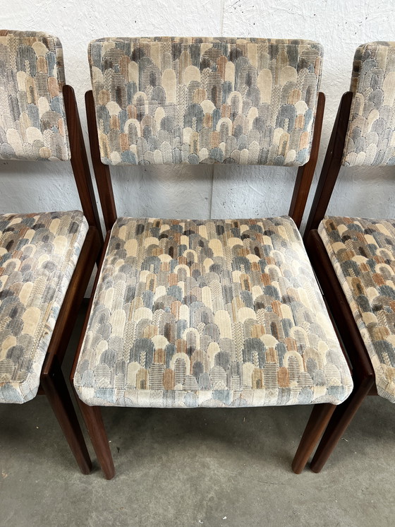 Image 1 of Quatre rares chaises de salle à manger d'époque, modèle 641p, Rudolf Glatzel pour Thonet