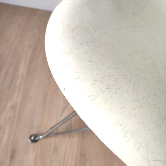 Image 1 of Vintage set van 4 fiberglas eetkamerstoelen van Eames - Herman Miller