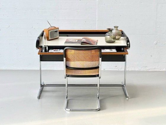 Image 1 of Bureau à cylindre de la série Action Office de George Nelson pour Herman Miller, années 1960