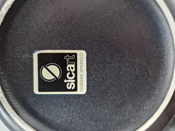 Image 1 of Juego de 3 macetas Sicart Italy Design Angelo Spagnolo, años 70