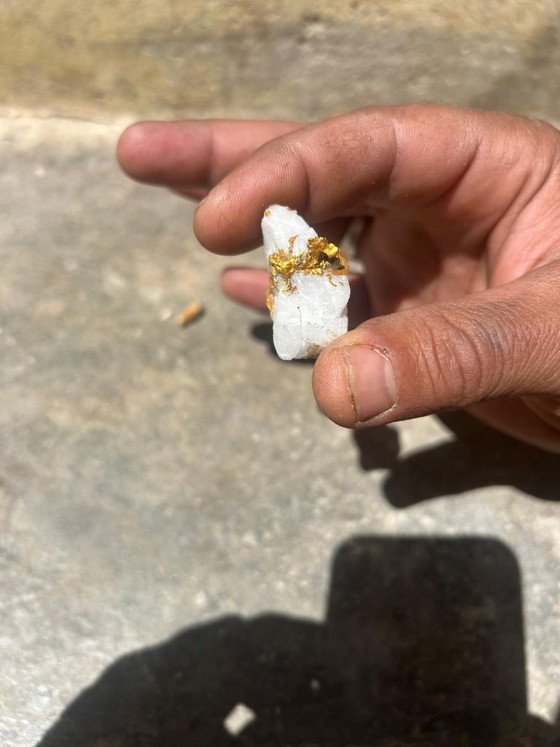 Image 1 of Native Gold on Quartz