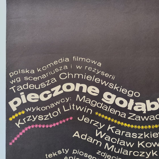 Image 1 of Affiche de film polonaise / Affiche vintage 1966