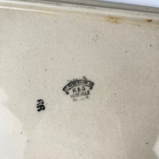 Image 1 of KG Lunéville "Odile" cake plate, 1920/1930
