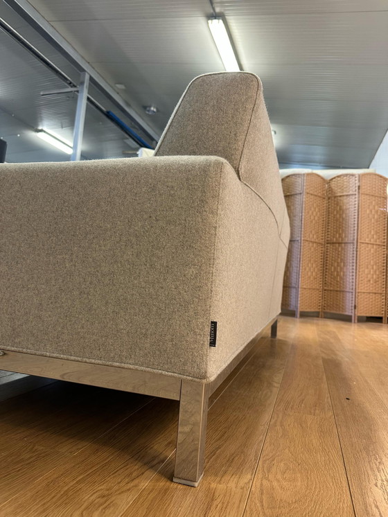 Image 1 of ZG Minotti Canapé 2/3 places Laine grise | Nettoyé par un professionnel