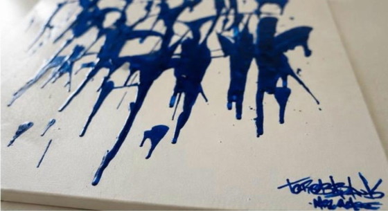 Image 1 of Popart Abstracte schilderkunst Karl Lagasse
