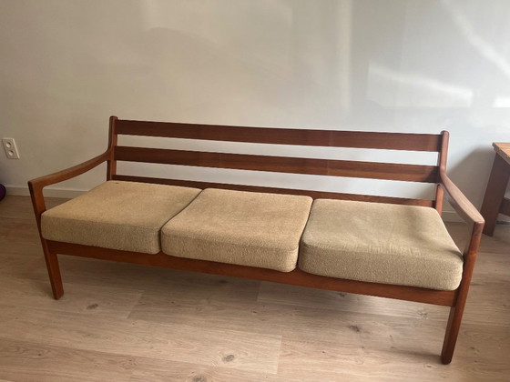 Vintage Teak Three-seater CADO Ole Wanscher – 3-5 seaters, Wood (photo 5 of 11)