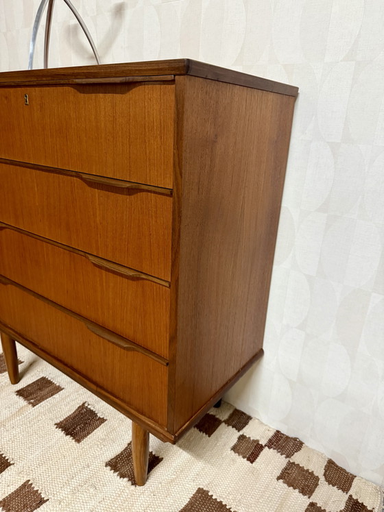 Cassettiera danese vintage | Teak | Mid-century | Anni '60 – Cassettiere, Wood (photo 3 of 7)