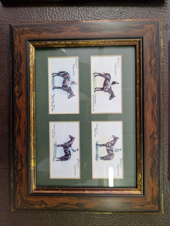 Image 1 of Estampa del caballo enmarcada