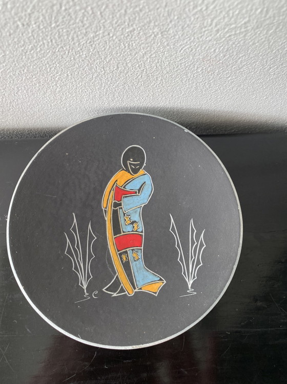 Image 1 of Vintage 50 lege vakjes van Kroon voor Kroonenberg in Nederland