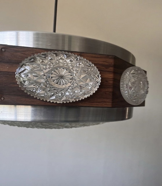 Image 1 of Magnifique suspension vintage Lakro UFO style Space Age - années 60/70