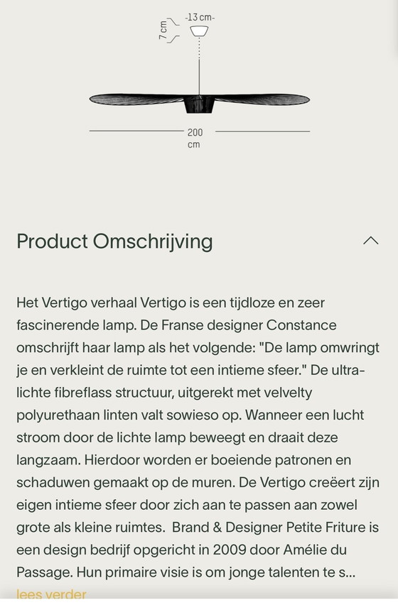 Image 1 of Petite Friture Vertigo Hanglamp