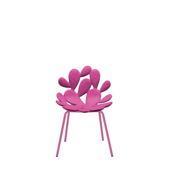 Image 1 of Filicudi Chair Colored 2x Fushia en 2x Geel Qeeboo