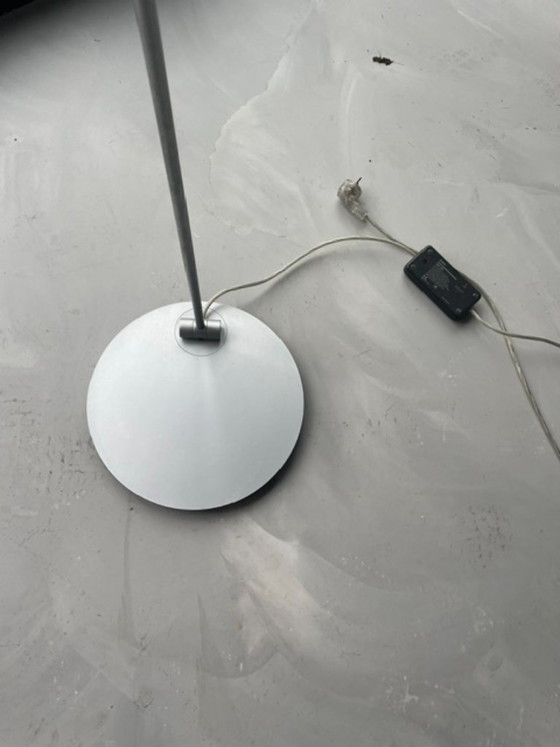 Occhio puro E Terra - satin glass, Modern Floor light, Metal, Silver (photo 5 of 6)