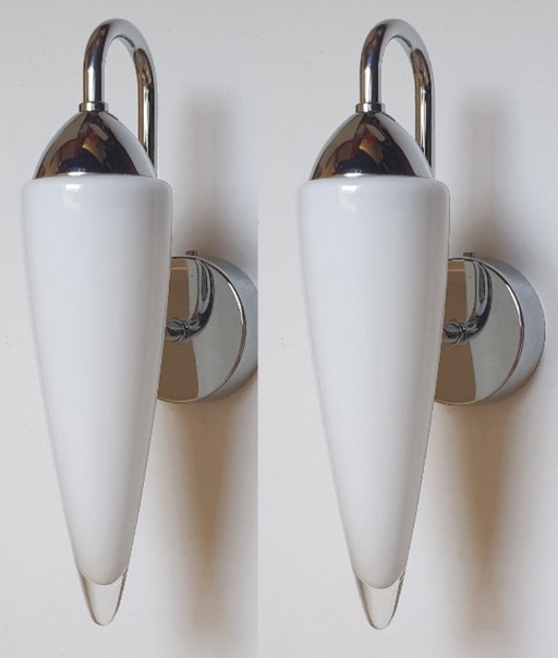 2 Massive - Wall Lamps - 11878/01 - Opaline Glass