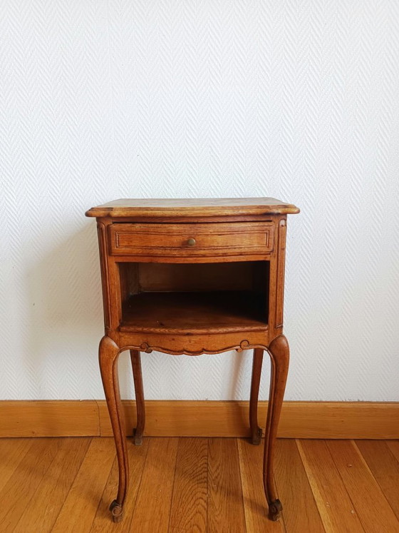 Louis XV Style Bedside Table – Wood (photo 14 of 14)