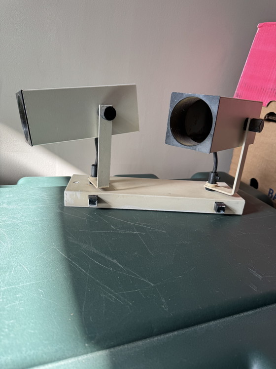 2 set di Faretti Sospesi Design Vintage Phillips anni '70 – Philips, Metallo, Plastica (photo 4 of 7)