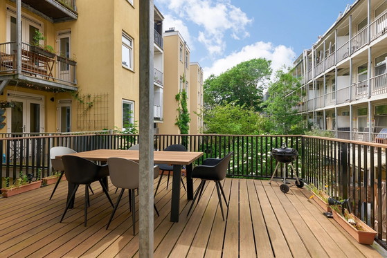 Trend Table Sophie Massiver Iroko Outdoor Esstisch, Gartentische, Holz, Braun (Foto 5 von 6)