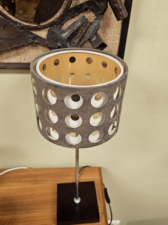 Image 1 of Vintage Tafellamp Bureaulamp Lamp Rondingen Rond