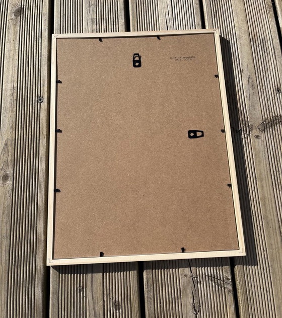 Image 1 of Oost-Indische inkt op natuurlijk papier 300g Onderwerp: Cap Coz Formaat 40x30 cm.