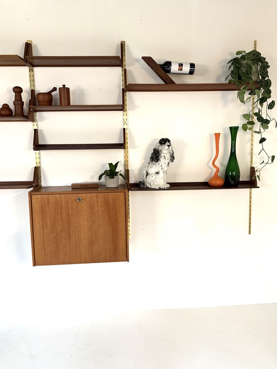 Image 1 of Vintage XL modulair wandsysteem, WK Möbel ‘60