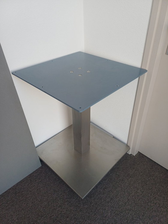 Image 1 of Tavolo da pranzo in pietra naturale massiccia, marca sconosciuta