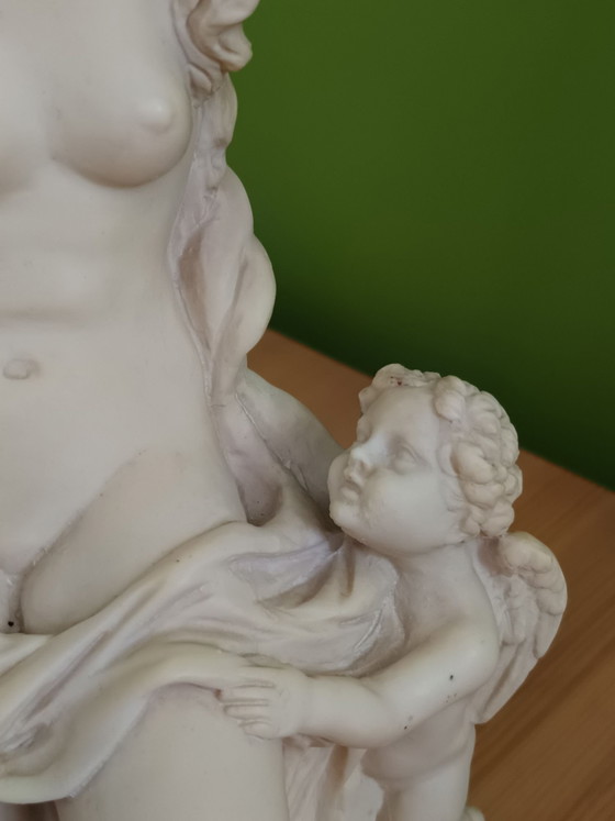 Venere con putti - cherubini. – Sculture, Pietra, Marmo (photo 3 of 10)