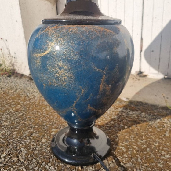 Image 1 of Paar porseleinen lampen uit 1970