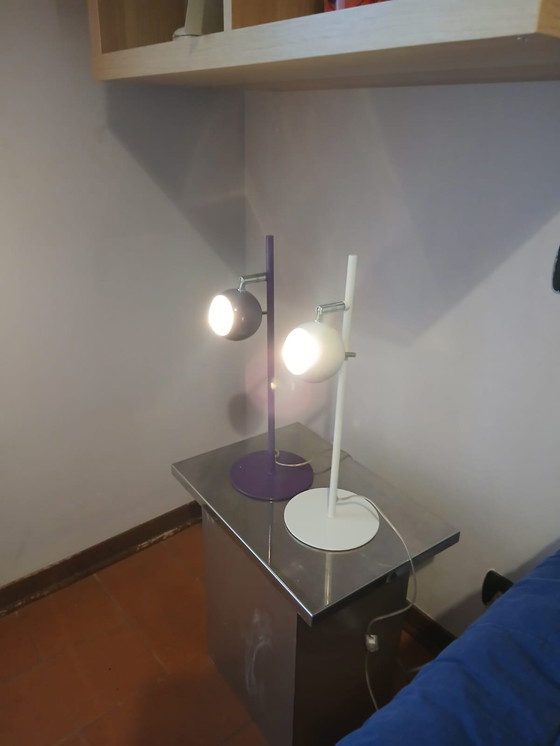 Image 1 of Pair of Space Age Design Lamps