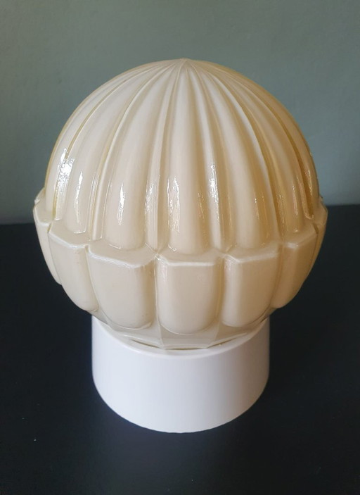 Plafonnier Art Déco Thabur couleur crème