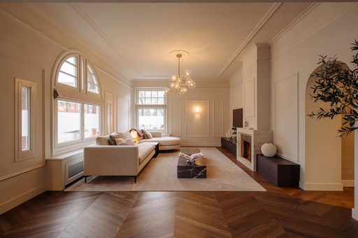 Set of 2 x Audo Copenhagen Plinth Low coffee table marble