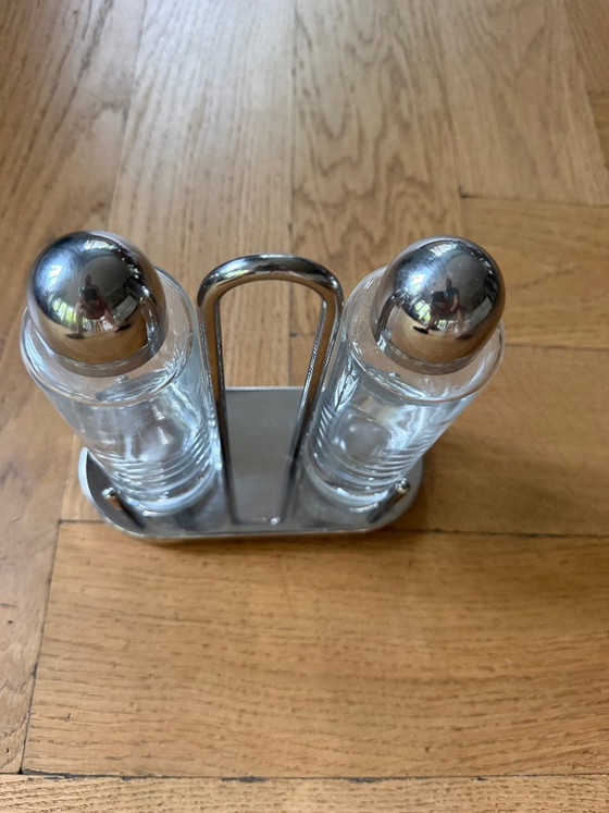 Set de Aceite y Vinagre Alessi – Accesorios de mesa, rvs, Glass (photo 5 of 5)