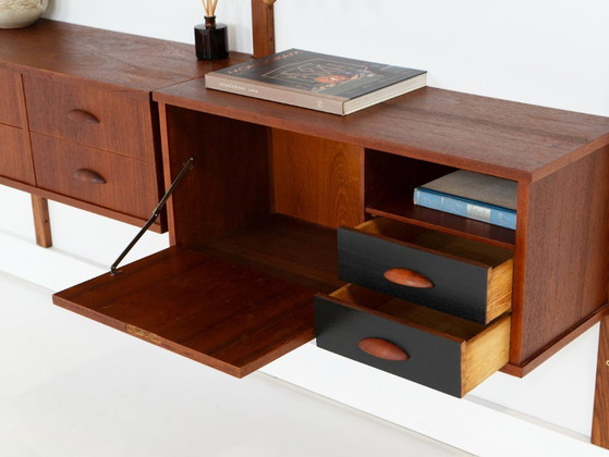 Teak modular shelving unit, Danish design, 1960s, made in Denmark – Bookcases, Wood (photo 10 of 22)