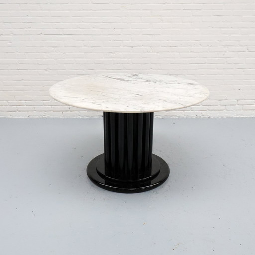 Italiaanse Marmeren Eettafel '80S