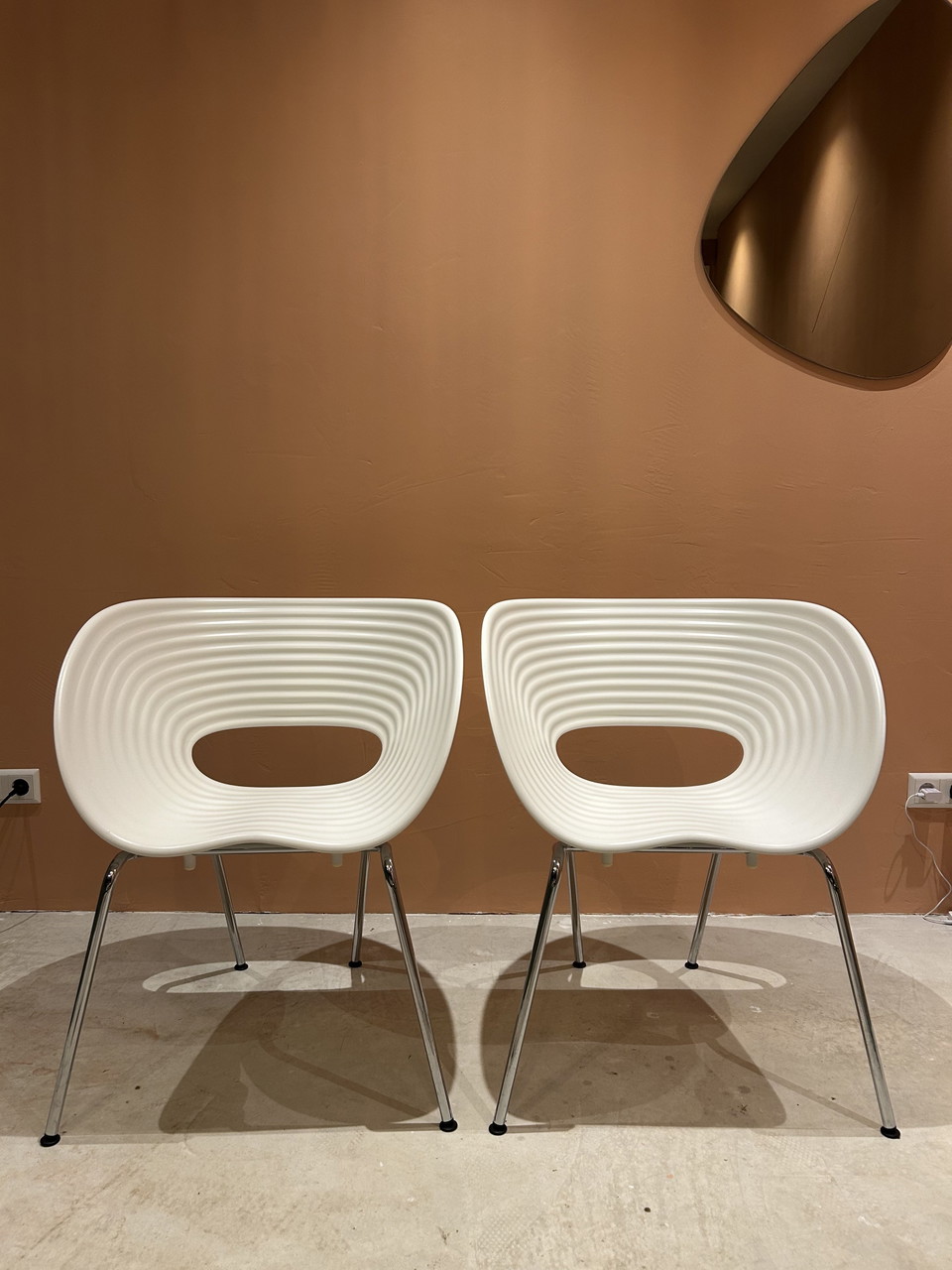 2x Fauteuil Vitra Tom Vac