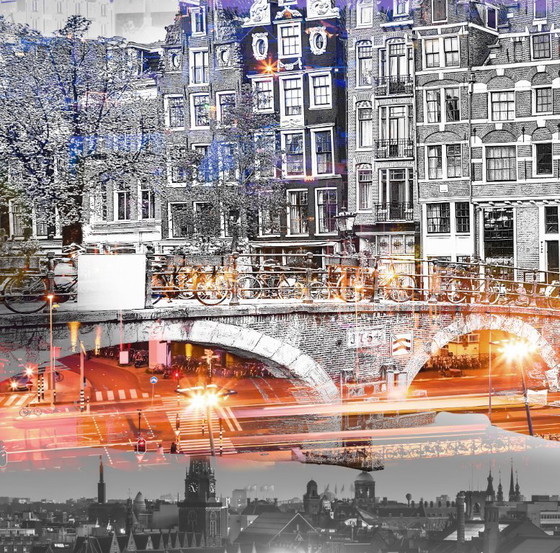 Image 1 of From Amsterdam with Love - Art on dibond 63 x 93