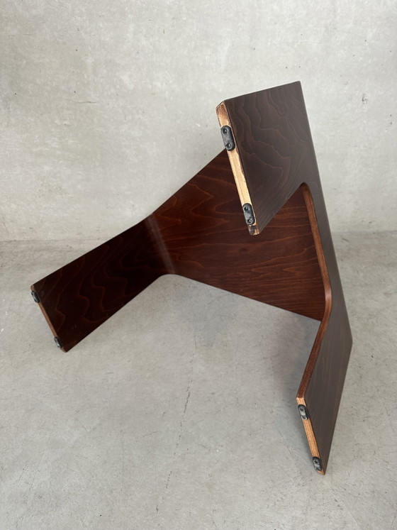 Image 1 of Vintage ‘bentwood’ bijzettafel Ekornes 1990’s