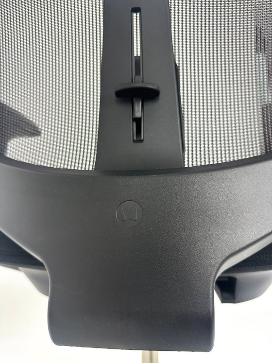 Sedia di design Herman Miller Verus, Sedie girevoli, Tessile, Nero (foto 12 di 12)
