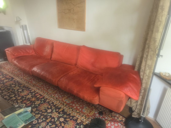Image 1 of Molinari, geräumiges 3-Sitzer-Ledersofa