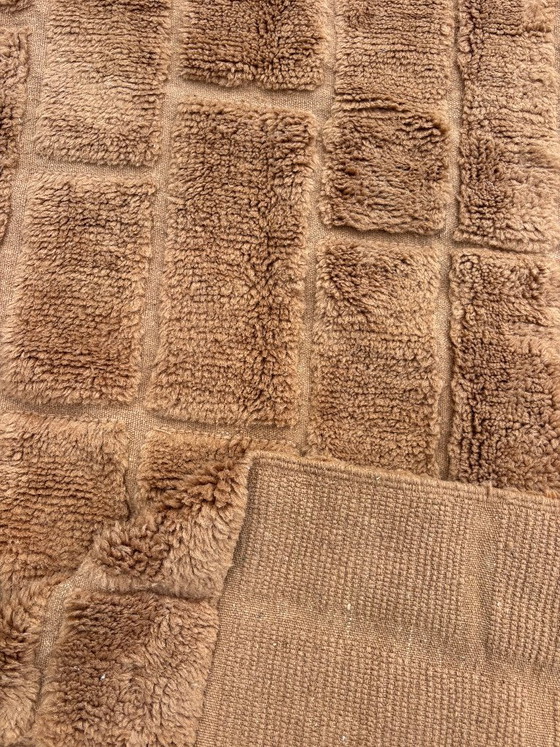 Nieuw modern Marokkaans Mrirt-tapijt 200x300 cm – Wolstructuur – Handgemaakt in Marokko – leslosanges (photo 7 of 10)