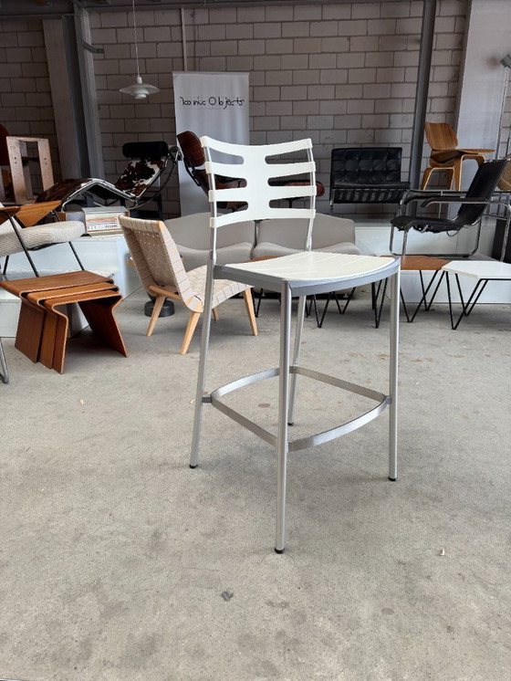 Image 1 of 2x Fritz Hansen Ice Barstool